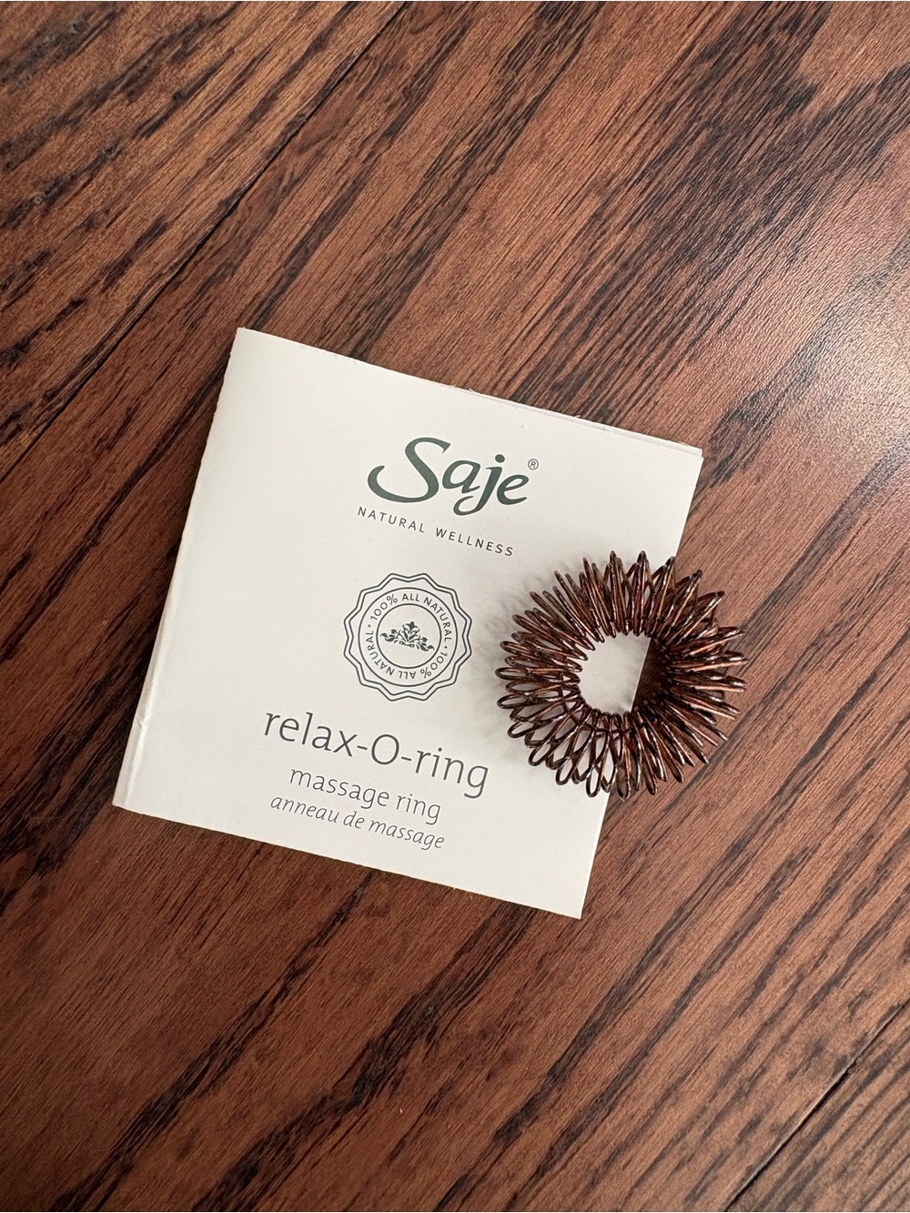 Saje Relax-O-Ring - Picture 2 of 5